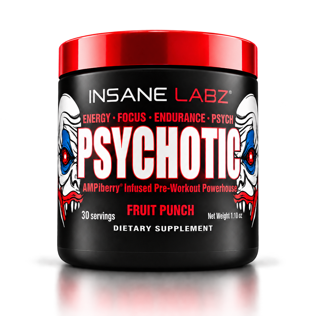 Preentreno Psychotic Red · Insane Labz