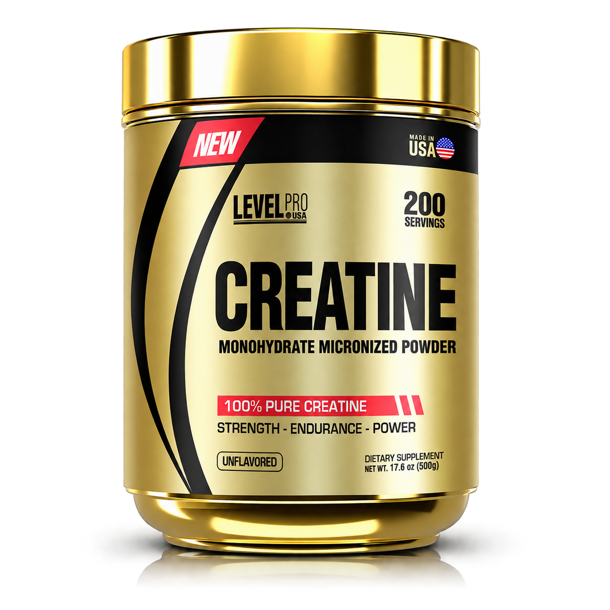Creatina Monohidratada · Level Pro