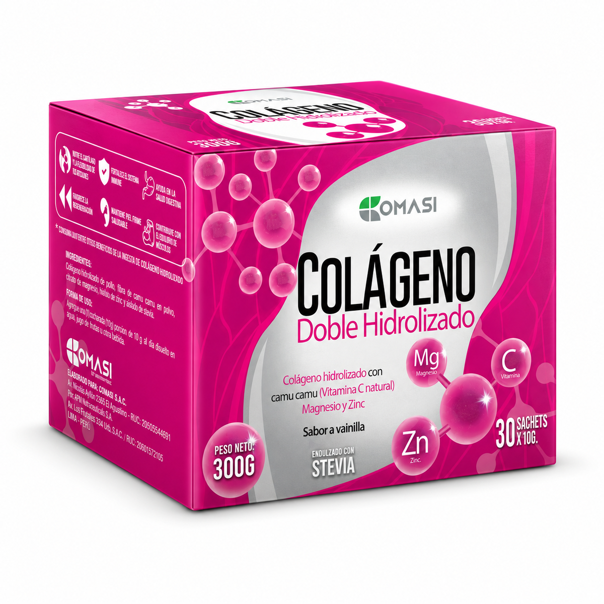 Colágeno Doble Hidrolizado · Comasi